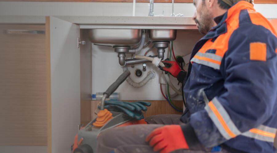 Professional slab leak plumber services in Eastport, MI